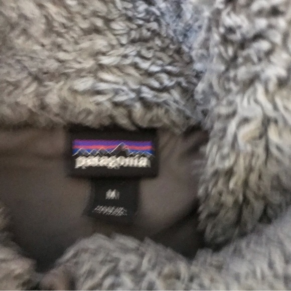 PATAGONIA Los Gatos Teddy Shaggy Fleece Vest Sz M - Picture 3 of 5